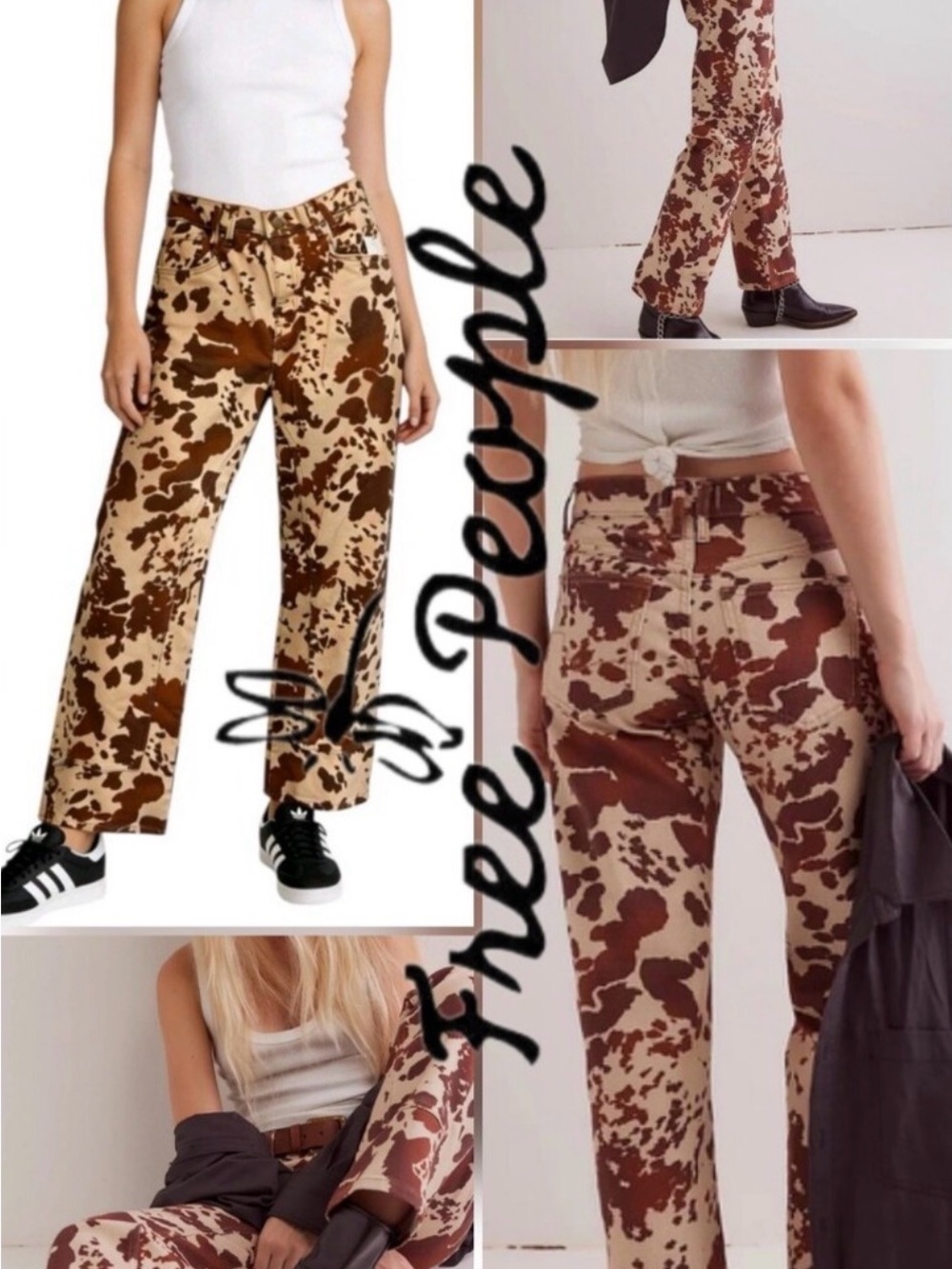We The Free Risk Taker Wide Leg Jeans
